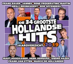 De 34 Grootst Hollandse Hits - Jaaroverzicht 2019  CD2