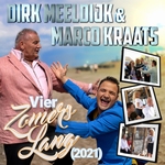 Dirk Meeldijk &amp; Marco Kraats - Vier Zomers Lang (2021)  CD-Single